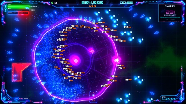 Neon destruction